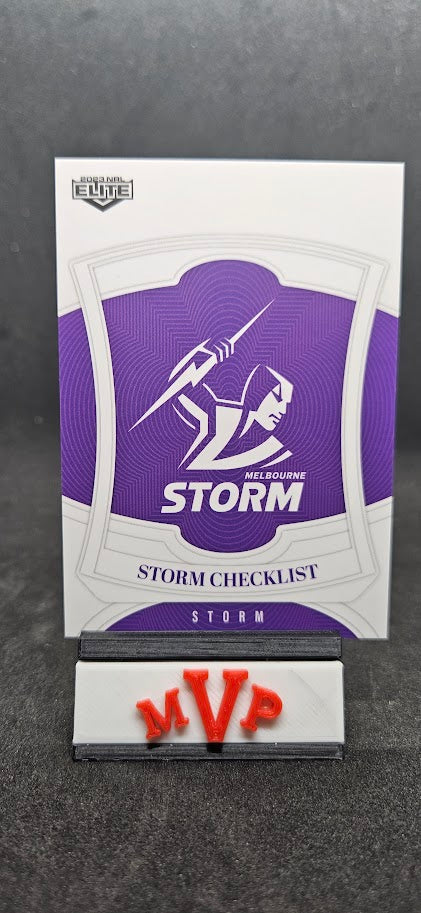 064 STORM CHECKLIST - Melbourne Storm