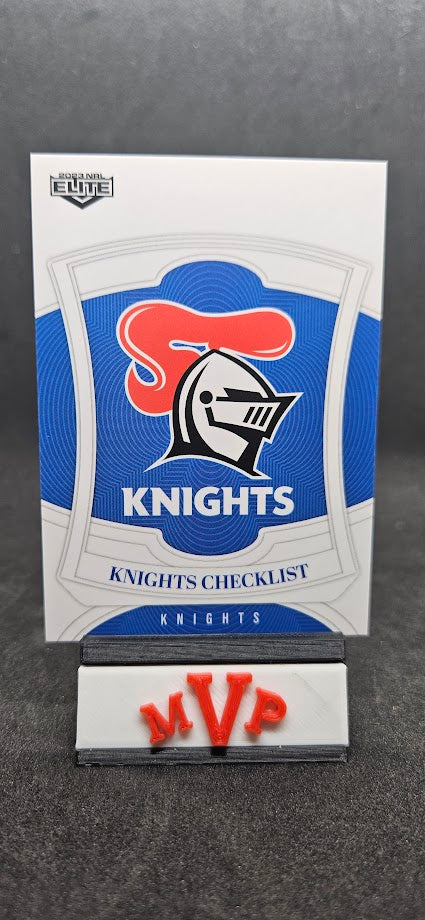 073 KNIGHTS CHECKLIST - Newcastle Knights