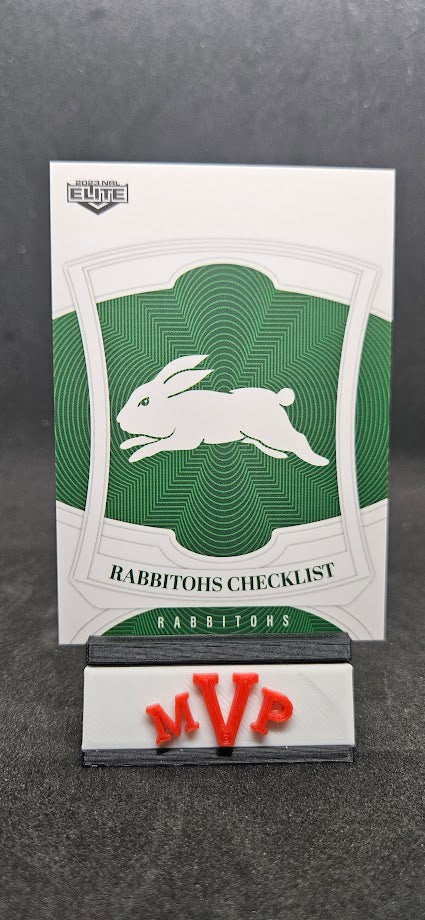 109 RABBITOHS CHECKLIST - South Sydney Rabbitohs