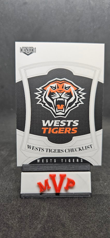 145 WESTS TIGERS CHECKLIST - West Tigers