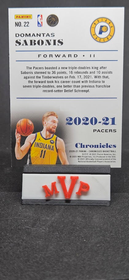 022 Domantas Sabonis - Indiana Pacers