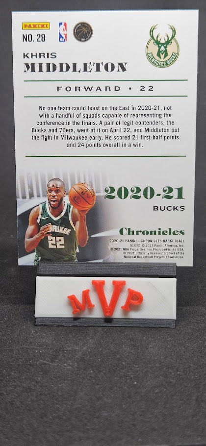 028 Khris Middleton - Milwaukee Bucks