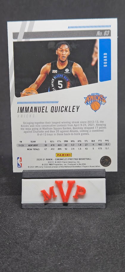 063 Immanuel Quickley - New York Knicks