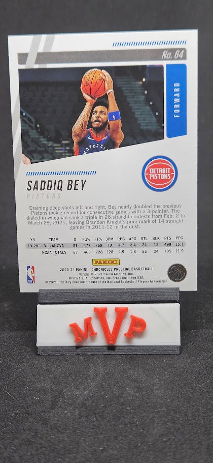 064 Saddiq Bey - Detroit Pistons