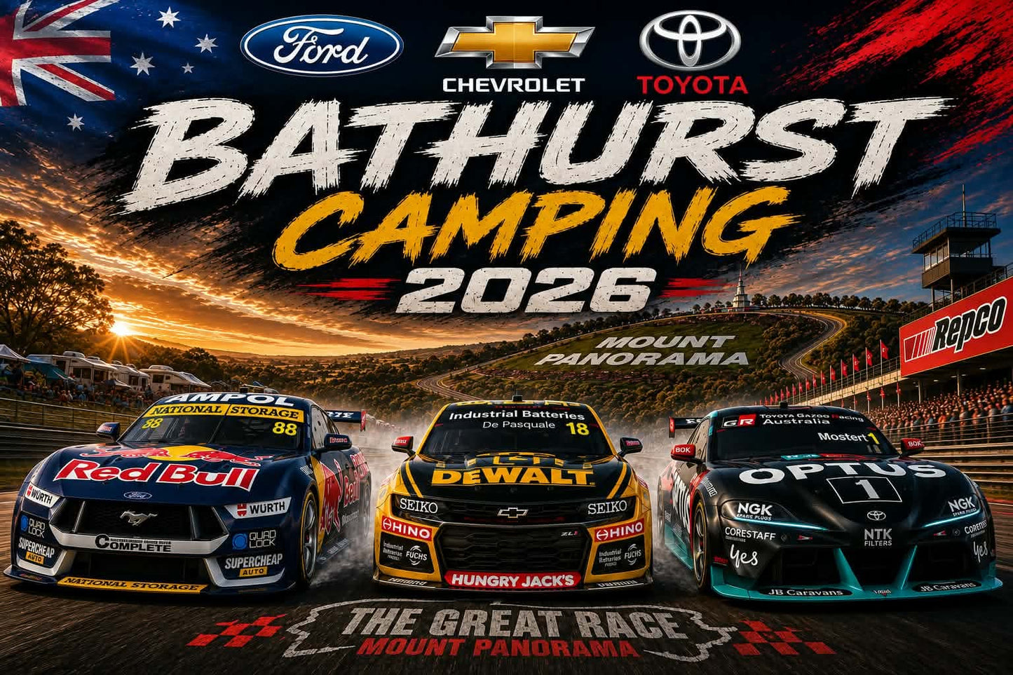 2026 Bathurst Camping Flag