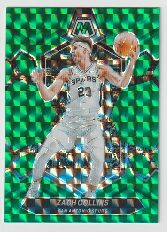 097 Zach Collins, San Antonio Spurs Green