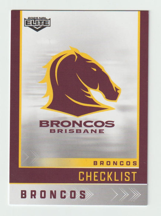 001 BRONCOS CHECKLIST
