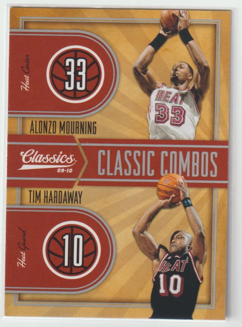 Classic Combos 7 Alonzo Mourning/Tim Hardaway Silver 218/250