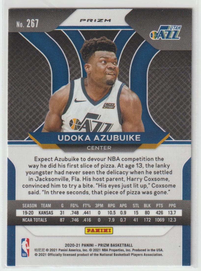 267 Udoka Azubuike - Utah Jazz Red White Blue