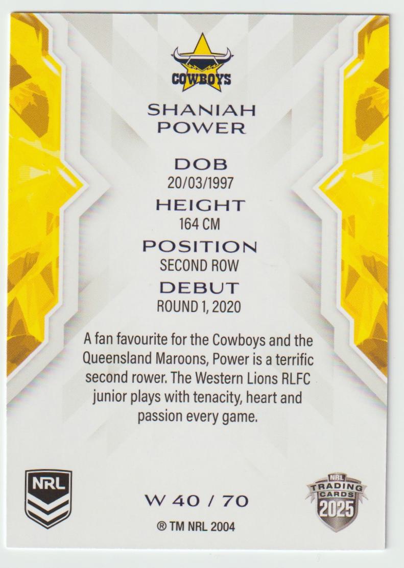 W 040 COWBOYS SHANIAH POWER