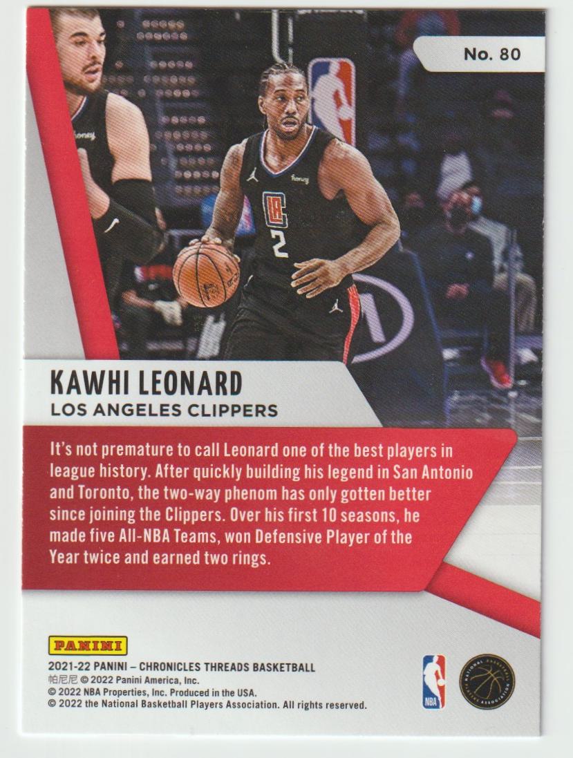 080 Kawhi Leonard - Los Angeles Clippers