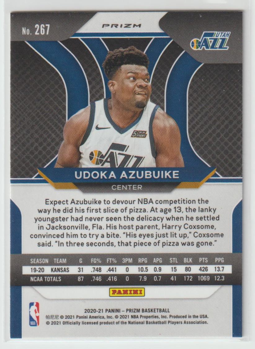 267 Udoka Azubuike - Utah Jazz Gold Wave