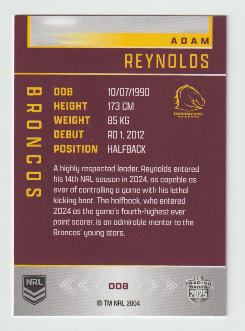 008 ADAM REYNOLDS