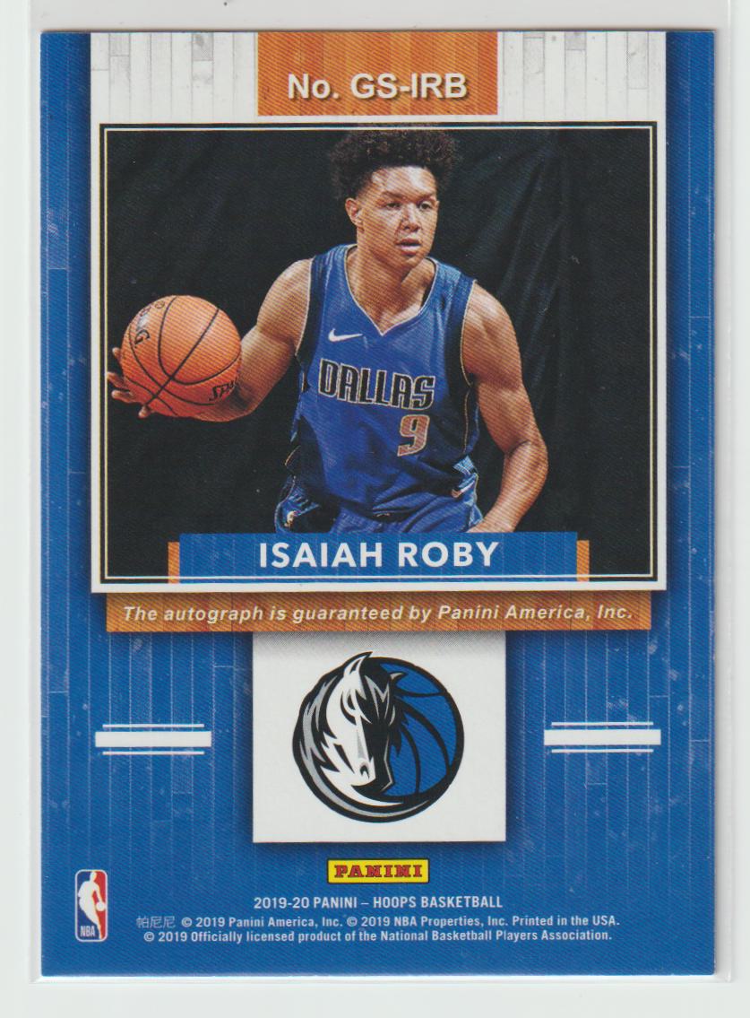 Great SIGnifigance GS-IRB Isaiah Roby - Dallas Mavericks