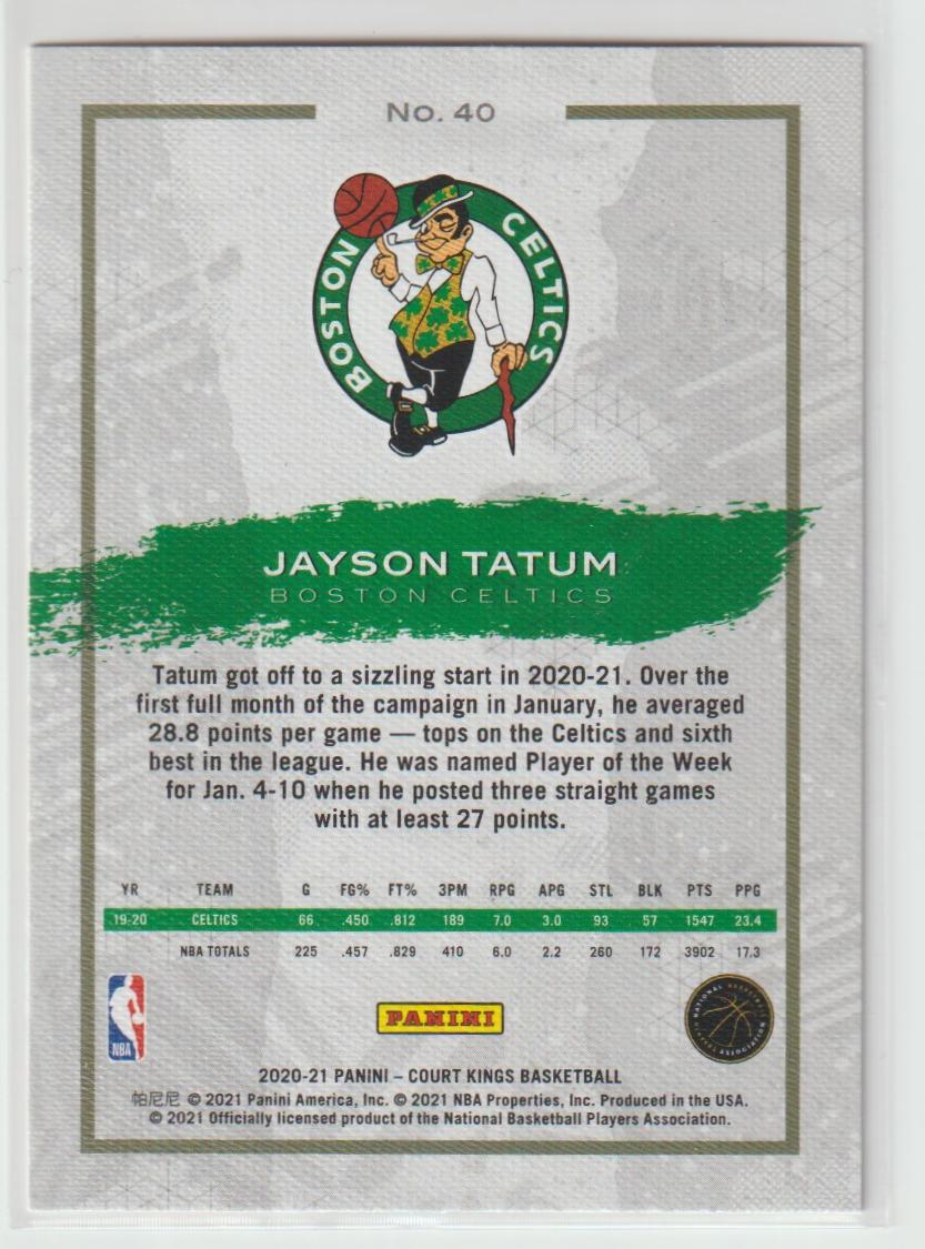 040 Jayson Tatum - Boston Celtics