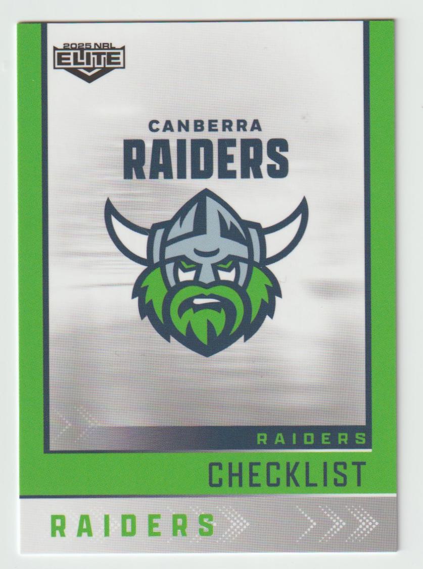 010 RAIDERS CHECKLIST