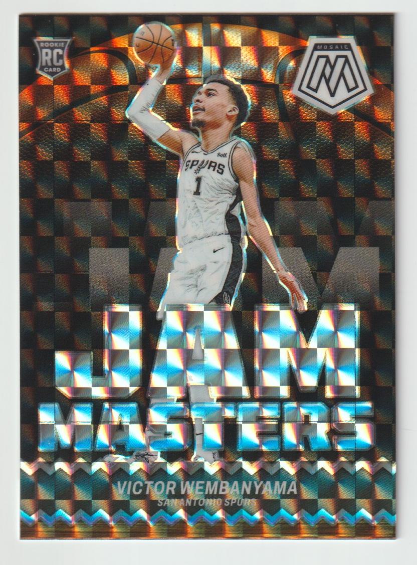 Jam Masters 003 Victor Wembanyama, San Antonio Spurs Mosaic Prizm