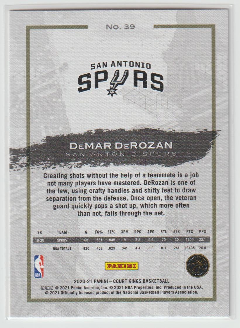 039 DeMar DeRozan - San Antonio Spurs