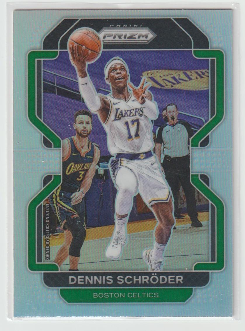 020 Dennis Schroder - Boston Celtics Silver Prizm