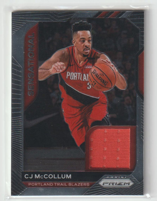 Sensational Swatches SSW-CJM C.J McCollum Portland Trail Blazers