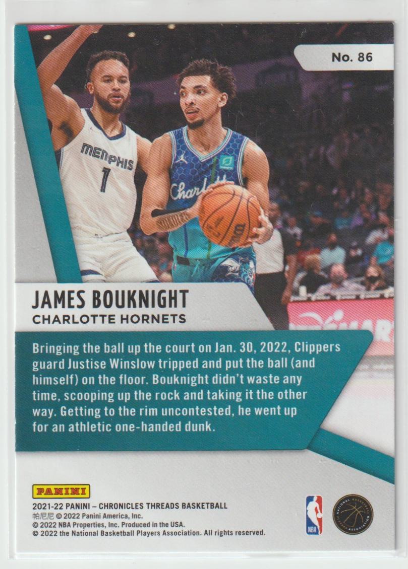 086 James Bouknight - Charlotte Hornets