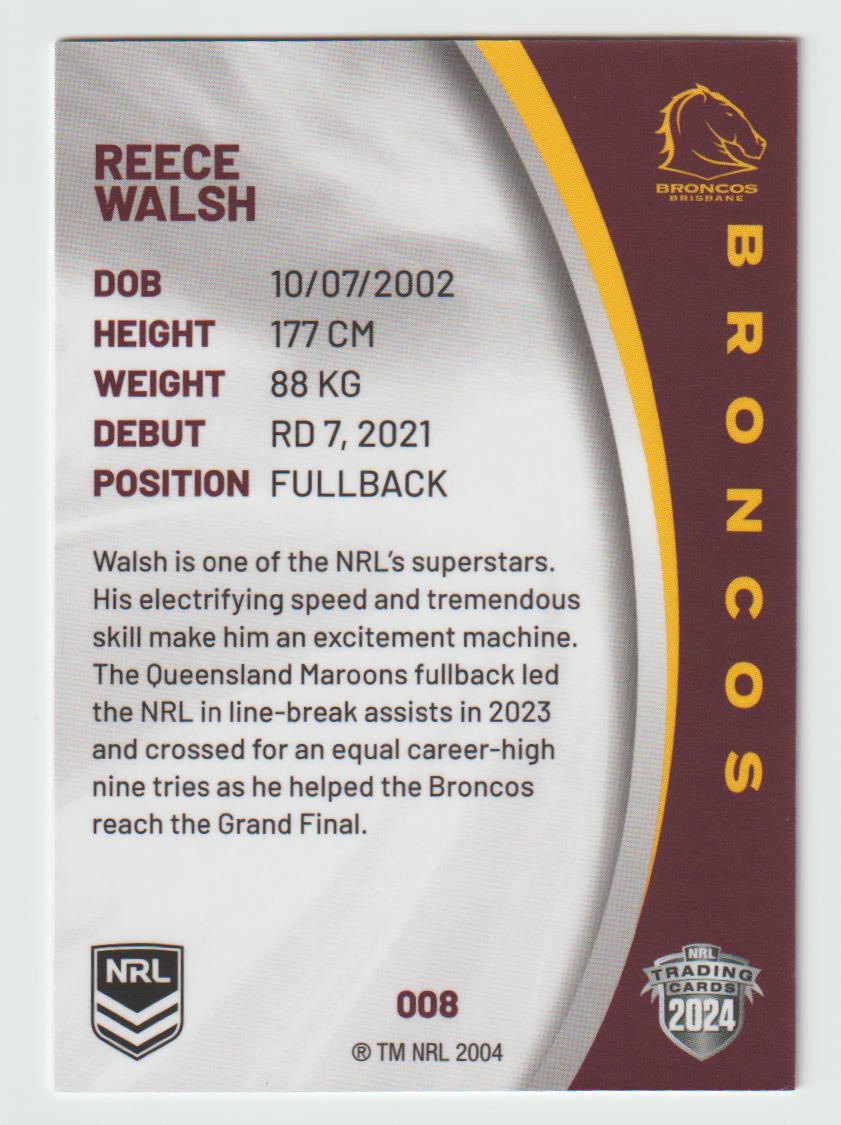 008 REECE WALSH