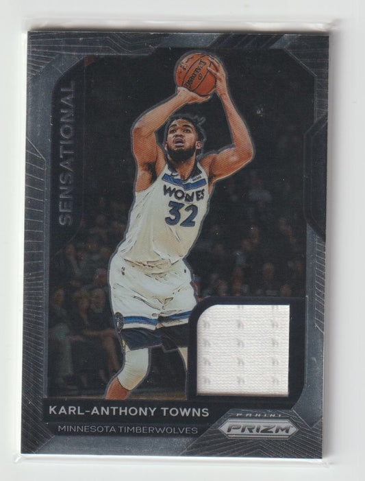 Sensational Swatches SSW-KAT Karl-Anthony Towns Minnesota Timberwolves