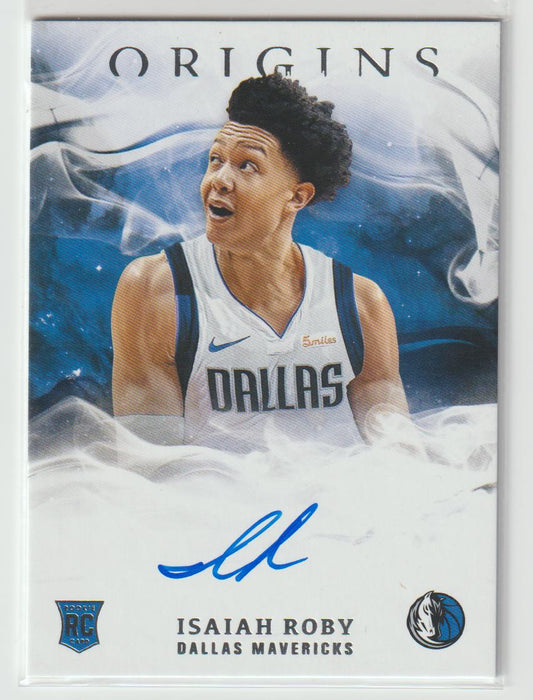 Rookie Autographs 134 Isaiah Roby - Dallas Mavericks