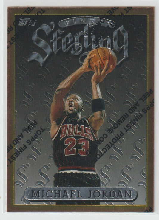 Sterling 50 Michael Jordan Chicago Bulls with Coating