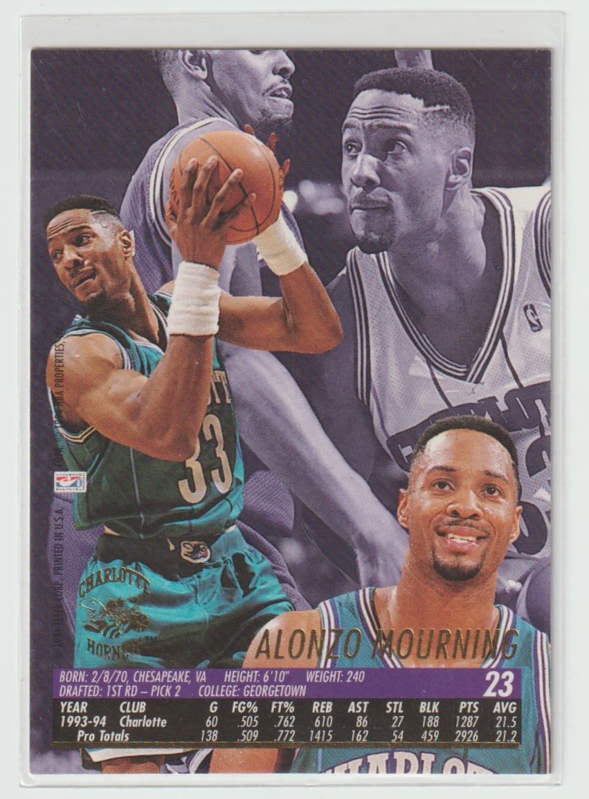 023 Alonzo Mourning Charlotte Hornets
