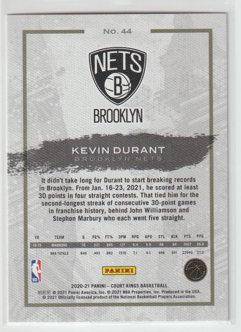 044 Kevin Durant - Brooklyn Nets