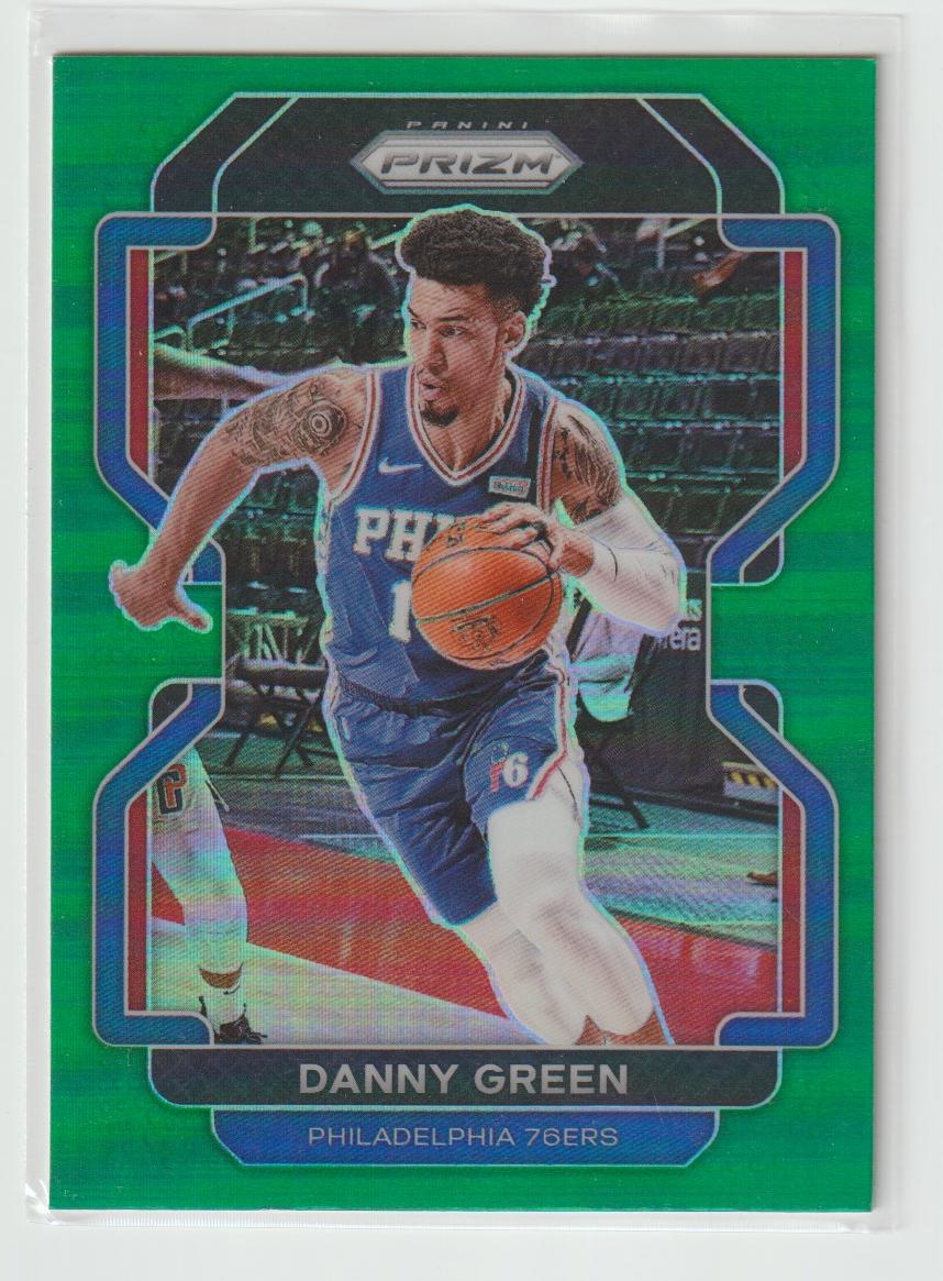 030 Danny Green - Philadelphia 76ers Green Prizm