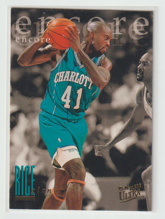 Encore 332 Glen Rice Charlotte Hornets