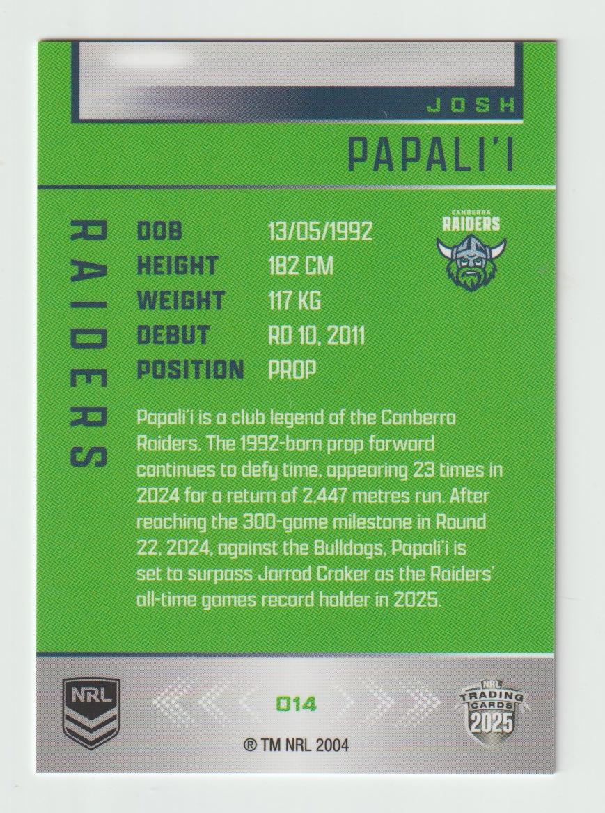 014 JOSH PAPALI’I