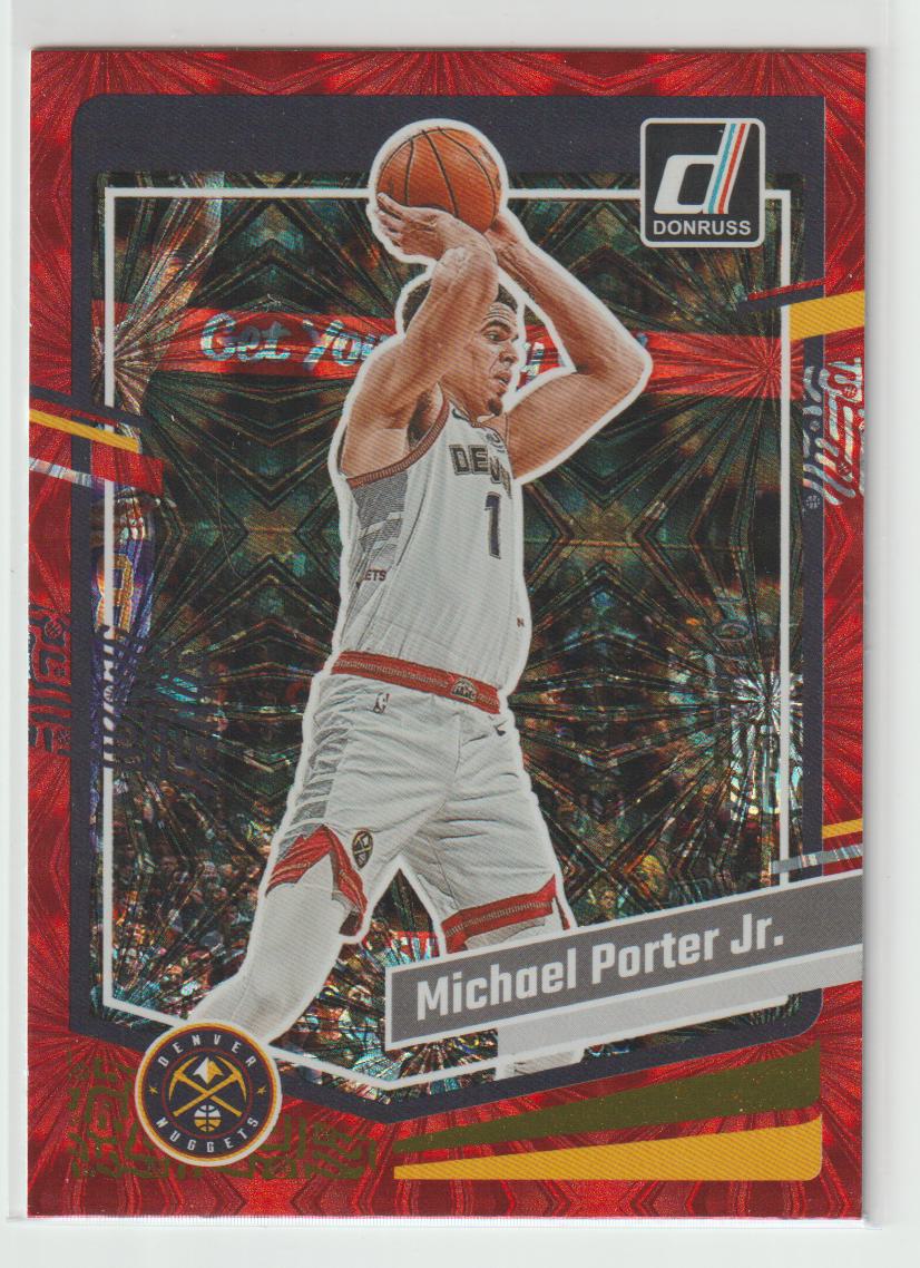 154 Michael Porter Jr Denver Nuggets Red Fireworks 10/88