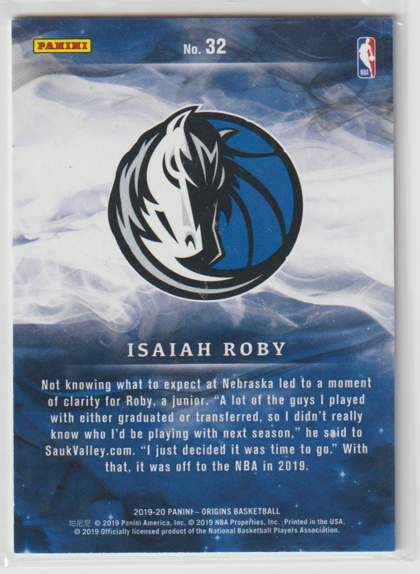 032 Isaiah Roby - Dallas Mavericks Purple FOTL 10/21