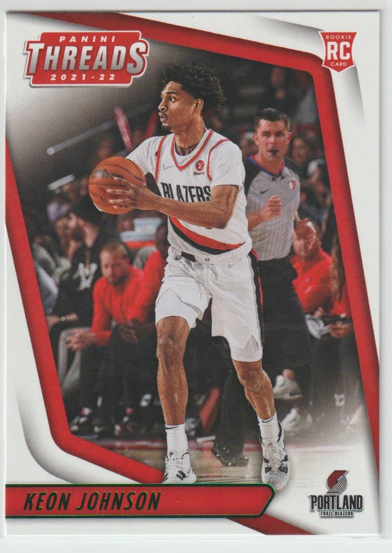 091 Keon Johnson - Portland Trail Blazers Green