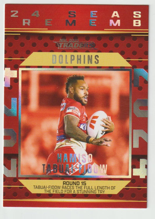 Season to Remember SR 014 DOLPHINS HAMISO TABUAI-FIDOW