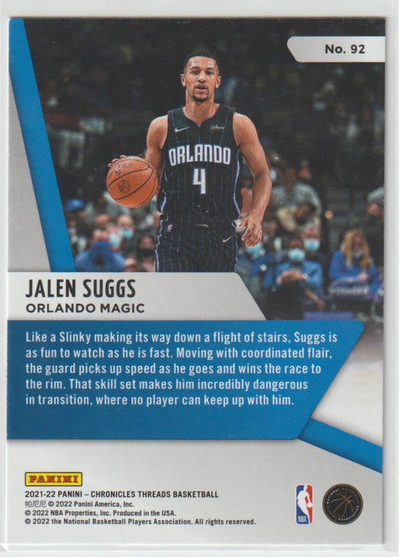 092 Jalen Suggs - Orlando Magic