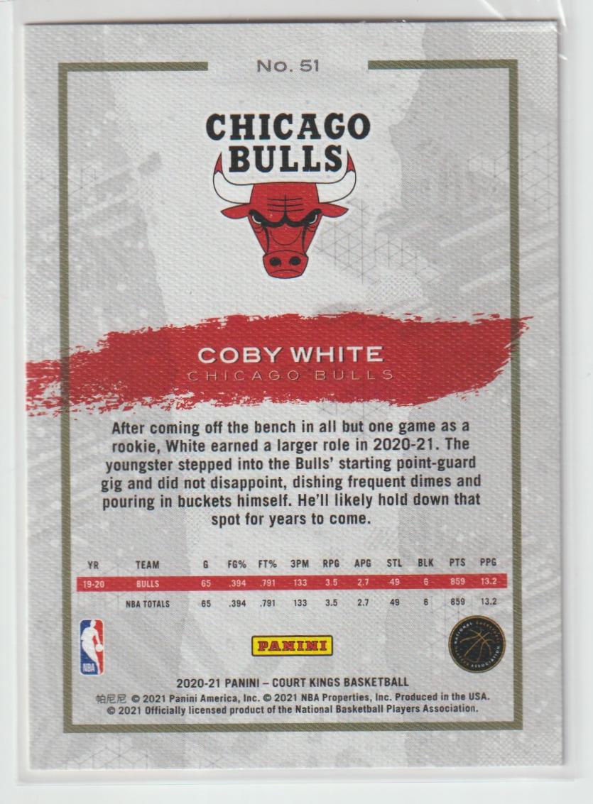 051 Coby White - Chicago Bulls