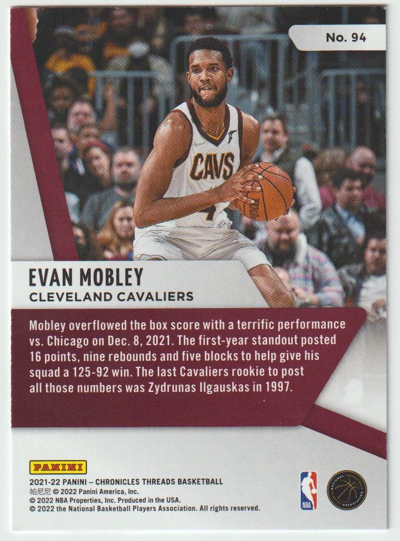 094 Evan Mobley - Cleveland Cavaliers