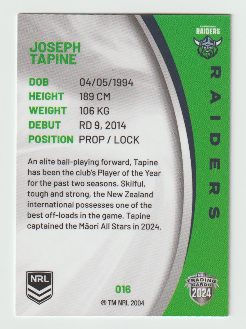 016 JOSEPH TAPINE