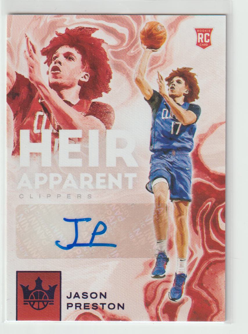 Heir Apparent HA-JPS Jason Preston - Los Angeles Clippers Violet 25/49