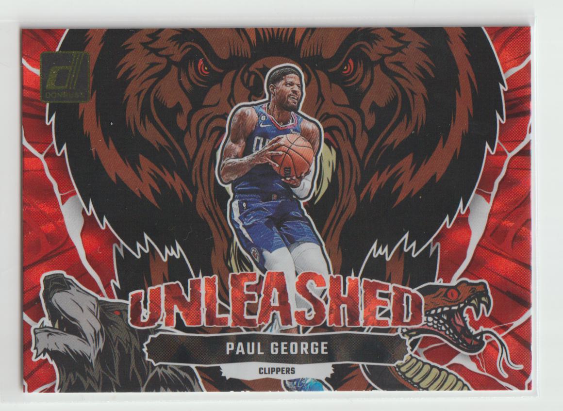 Unleashed 002 Paul George LA Clippers Red International