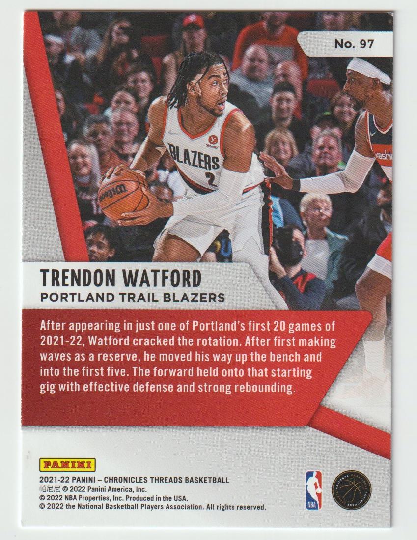 097 Trendon Watford - Portland Trail Blazers