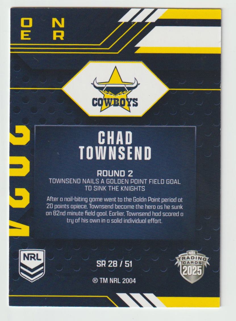 Season to Remember SR 028 COWBOYS CHAD TOWNSEND