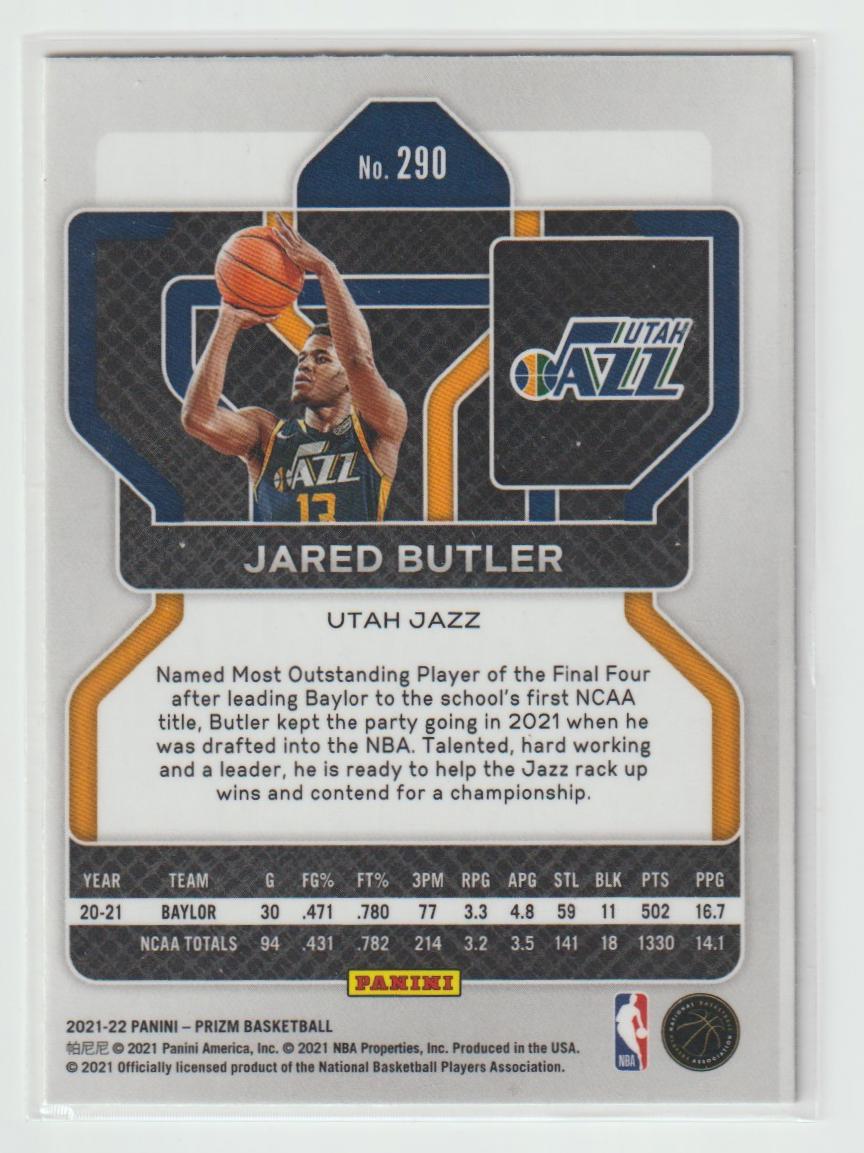 290 Jared Butler - Utah Jazz