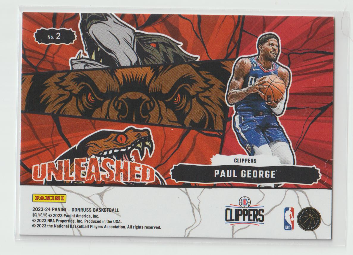 Unleashed 002 Paul George LA Clippers Red International