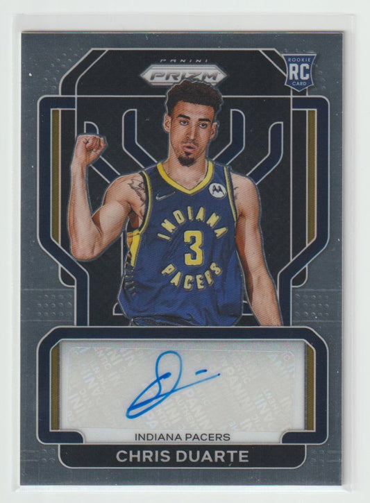 Rookie Signatures RS-CDU Chris Duarte Indiana Pacers