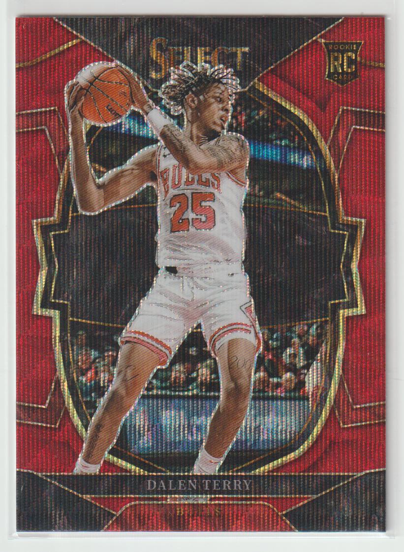 089 Dalen Terry Chicago Bulls Red Wave